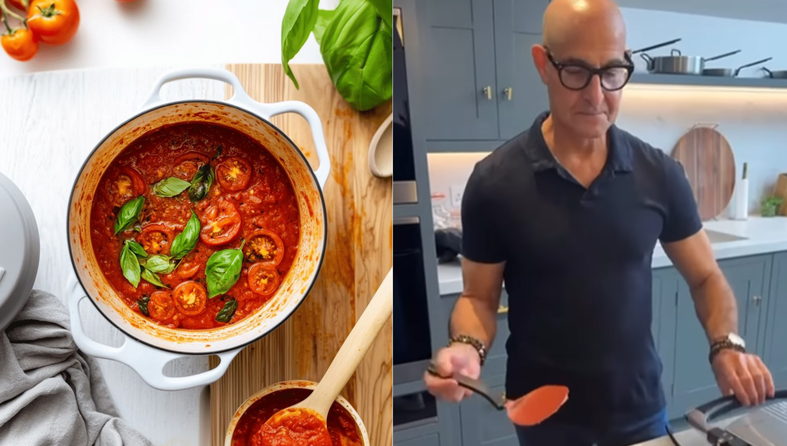 Stanley Tucci, umak od rajčice