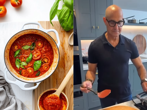 Stanley Tucci, umak od rajčice