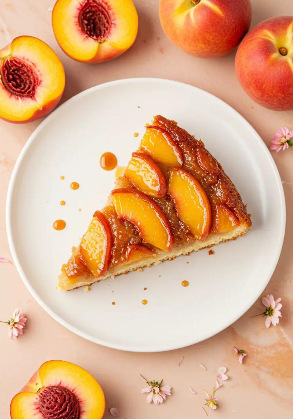 naopaki kolač s breskvama | Author: Baking Taste/Pinterest