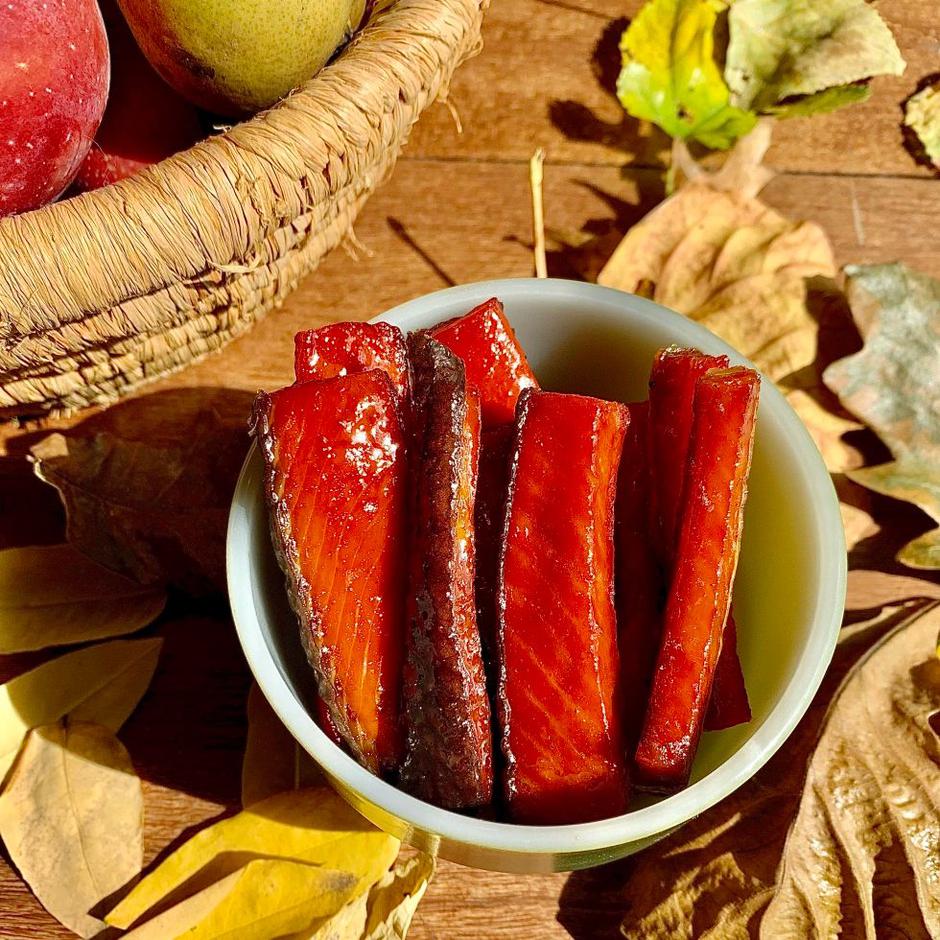 salmon candy, kandirani losos | Author: Wild Alaskan Company/Pinterest