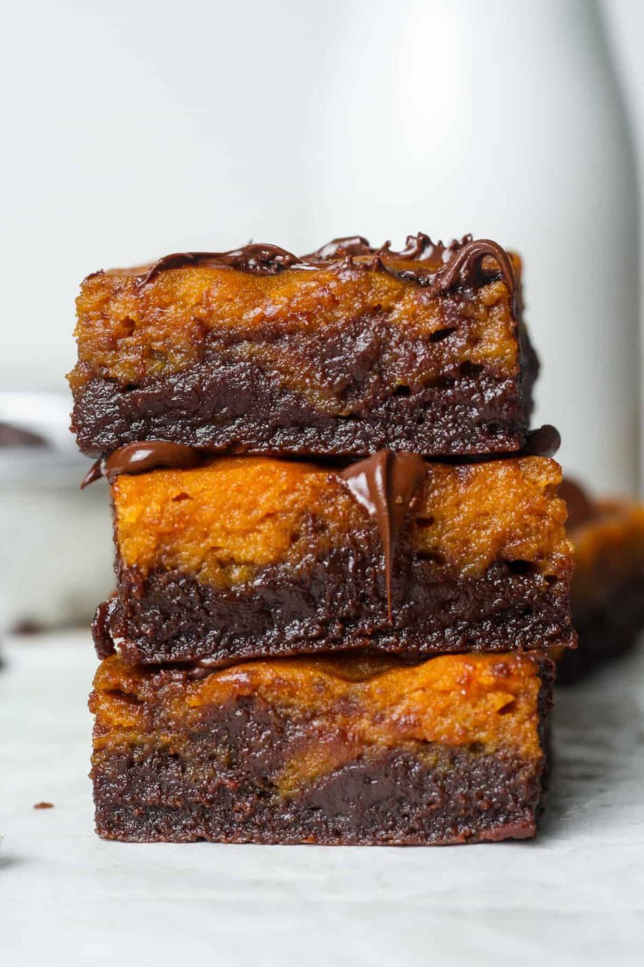 brownie s bundevom | Author: Organically Addison/Pinterest