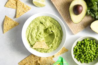 guacamole s graškom