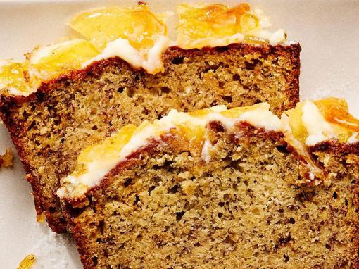 creme brulee banana bread