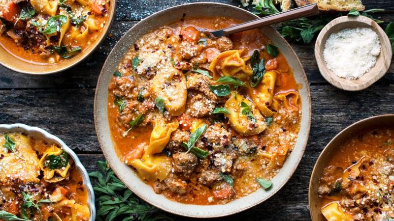 Varivo s tortelinima - talijanski zimski favorit