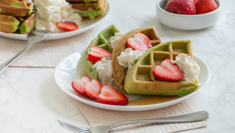 matcha vafli