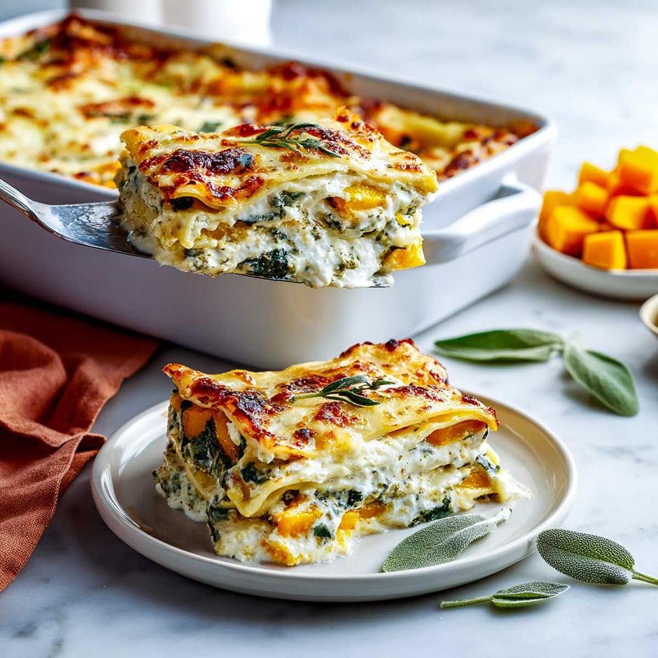 lazanje od bundeve | Author: Lentil Loving Family/Pinterest