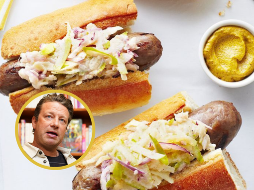 jamie oliver, sendvič s kobasicom