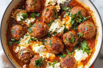 mesne okruglice s ricottom