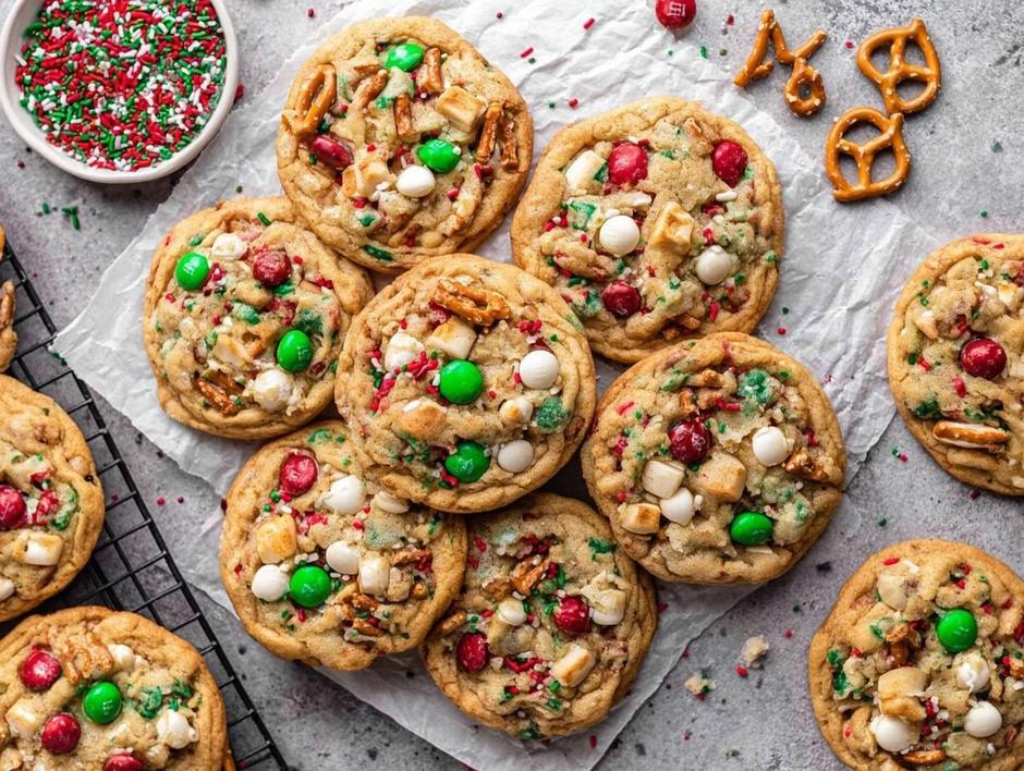 Santa's Trash Cookies | Author: Recipe Inspired/Pinterest
