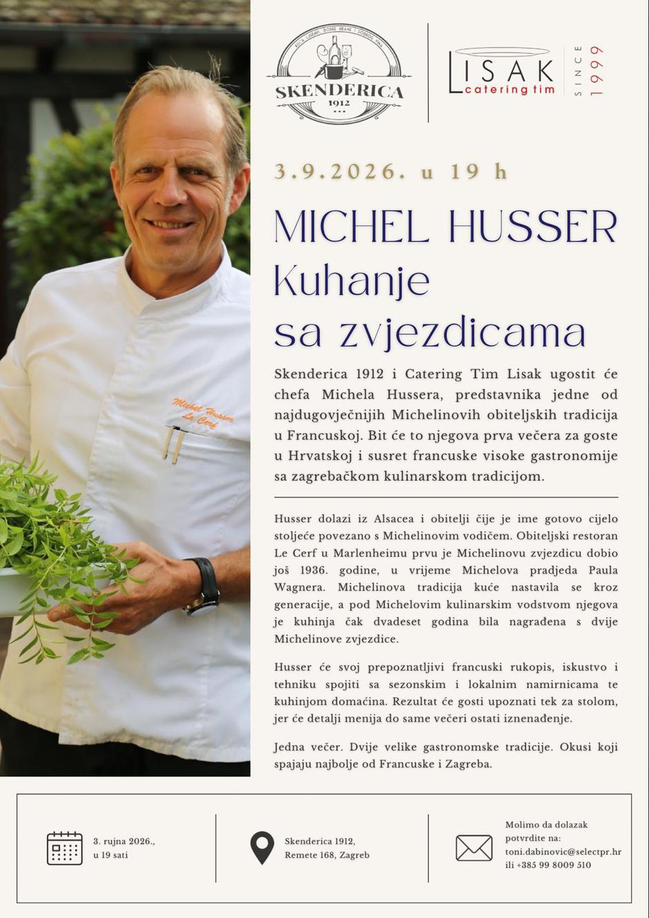 michel husser, skenderica | Author: Press