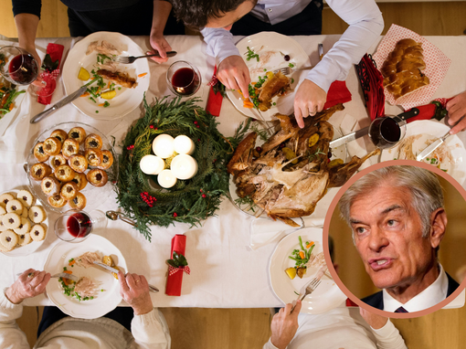 božićni stol, dr. oz