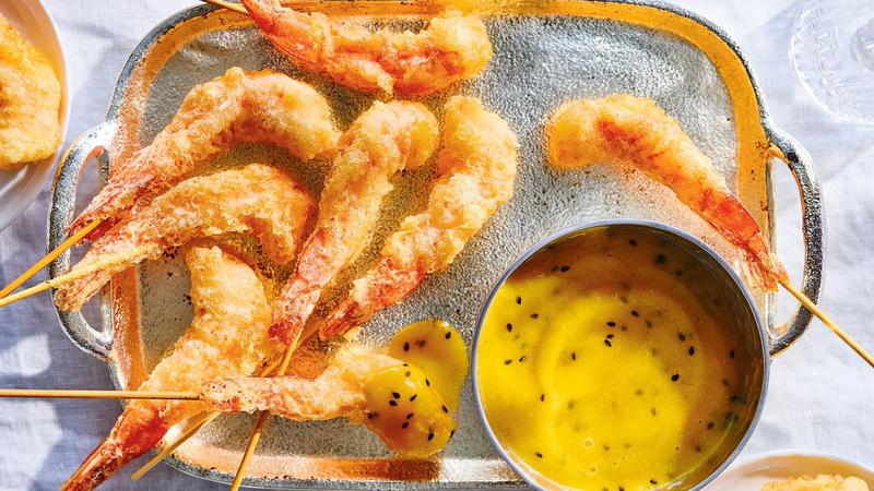 U air fryeru pripremi prefine kozice u tempuri