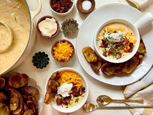 juha od pečenog krumpira