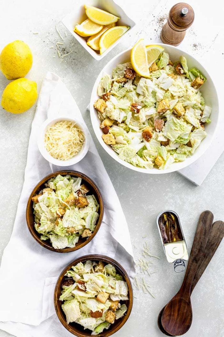 cezar salata s mladim kupusom | Author: Katie Webster/Pinterest