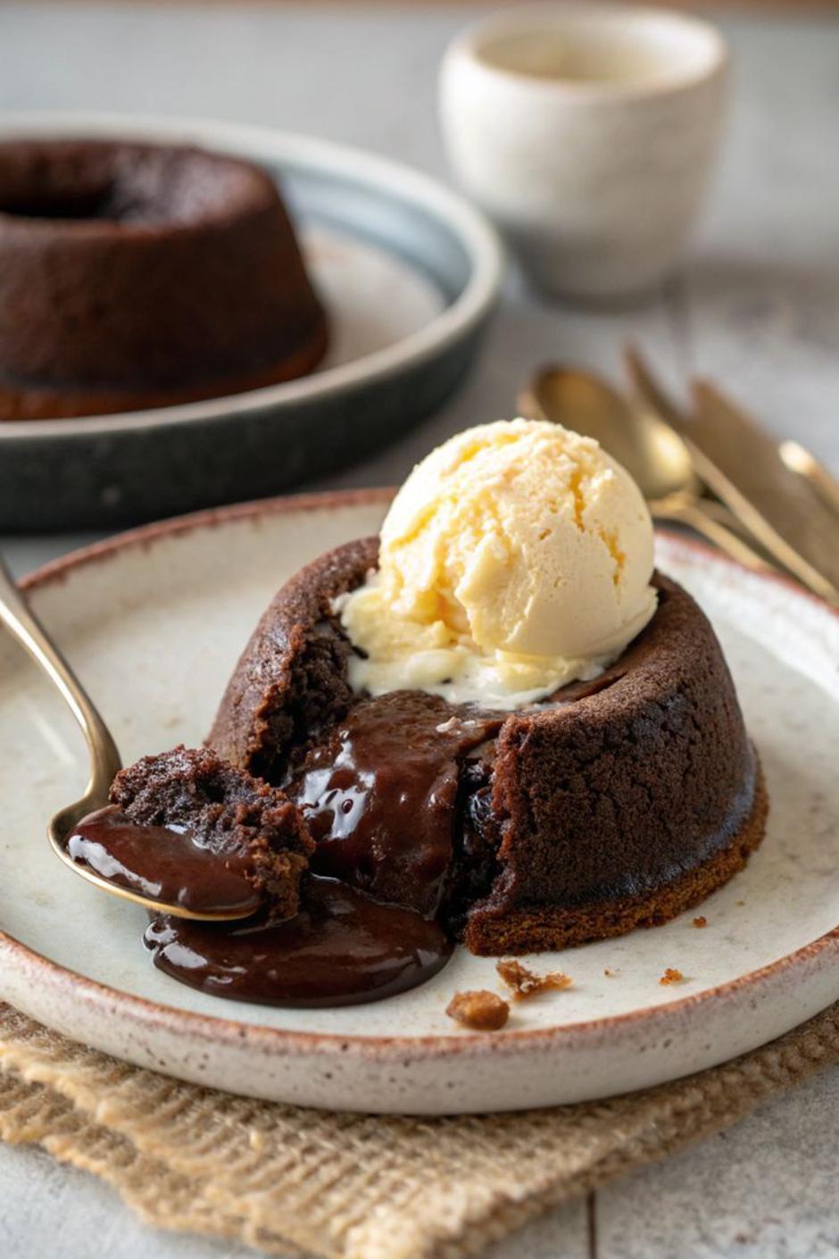 lava cake | Author: Gourmet Guidance/Pinterest