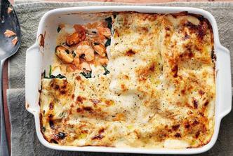 lazanje s plodovima mora