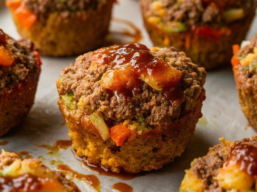 muffini s mljevenim mesom