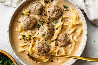 juha sa švedskim mesnim okruglicama