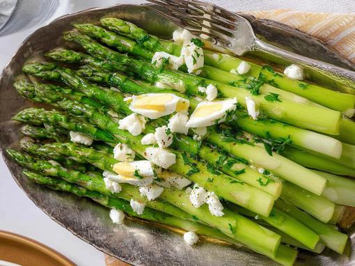 blanširane šparoge