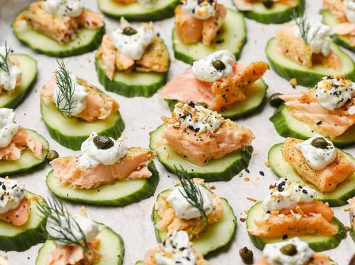 krastavac i dimljeni losos