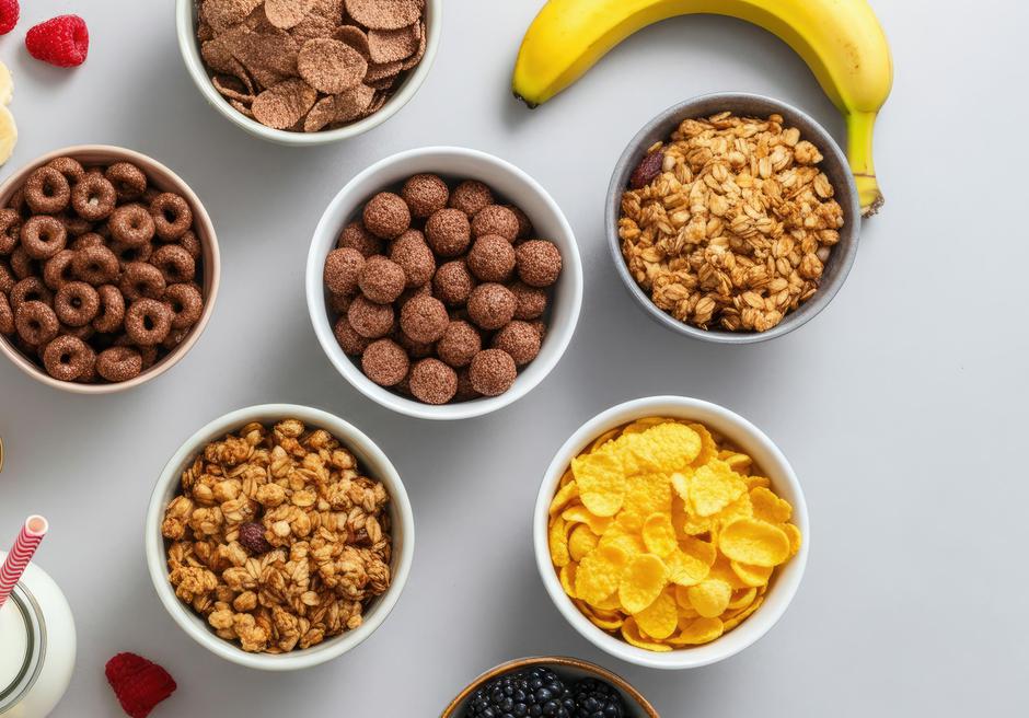 Assorted cereals, fruits, and honey for healthy breakfast | Author: Tatyana Makarova / Vecteezy