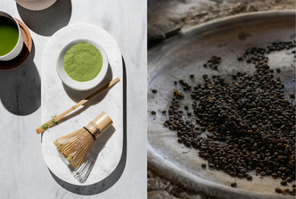 crni sezam, matcha