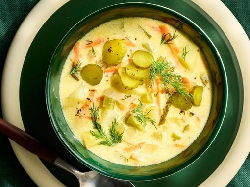 krem juha od kiselih krastavaca