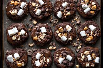 rocky road keksi