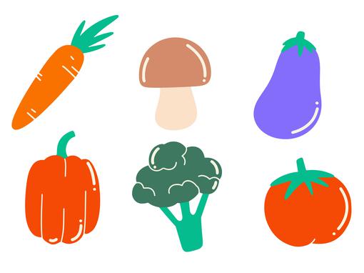 povrće, ilustracija