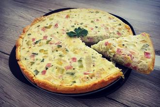 Quiche od poriluka i sira