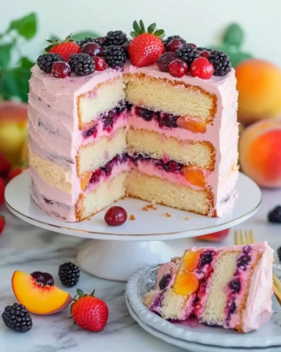 sangria torta | Author: Virile Kitchen with Jake/Pinterest