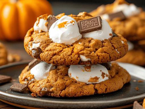 Keksi s marshmallowsima i bundevom... Kombinacija koju stvarno želiš probati