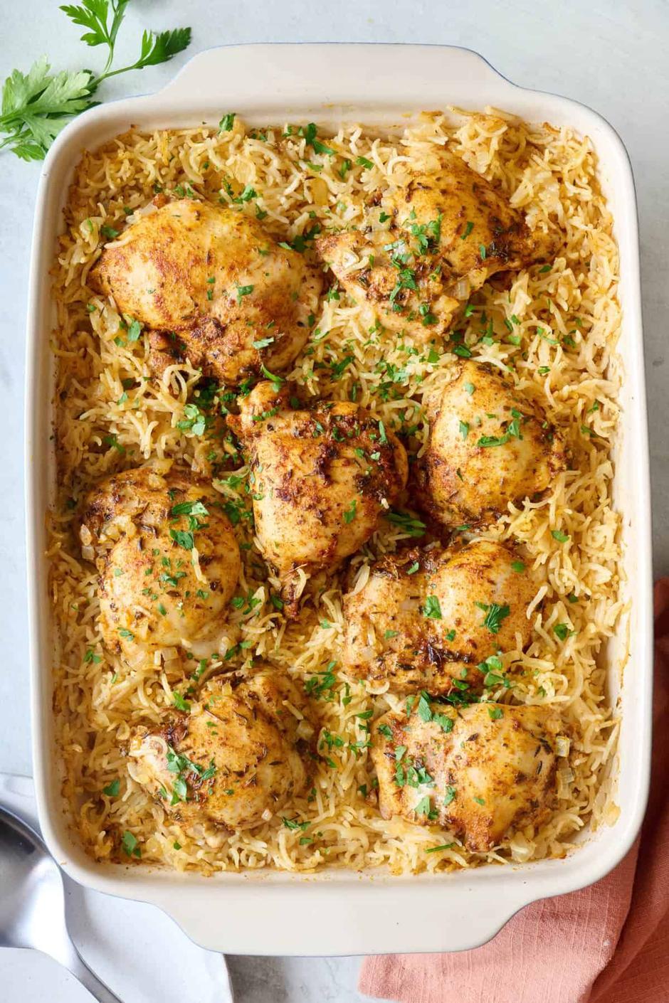 pečena piletina i riža | Author: Feel Good Foodie/Pinterest