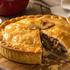 tourtiere, mesna pita