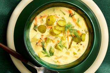 krem juha od kiselih krastavaca