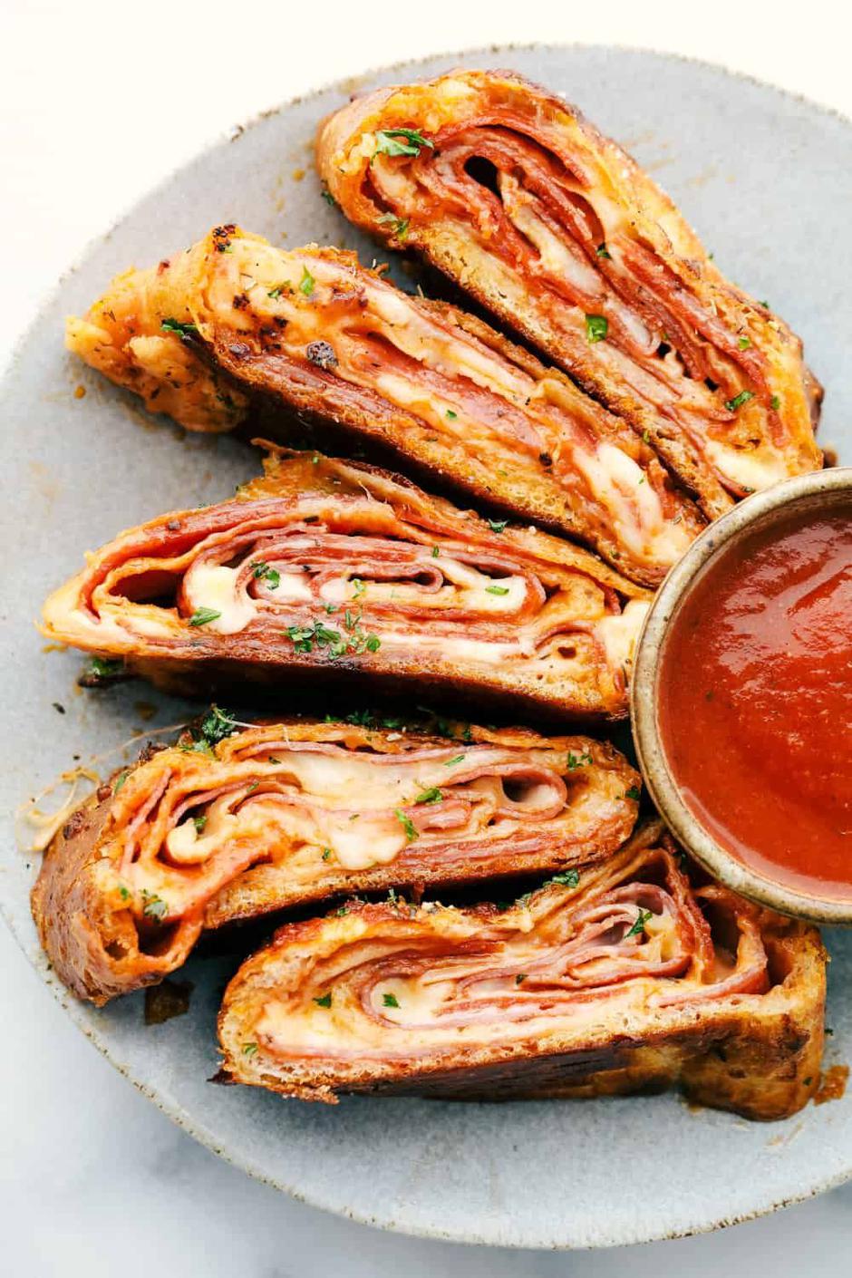 stromboli | Author: The Recipe Critic/Pinterest