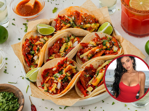 kylie jenner, tacos