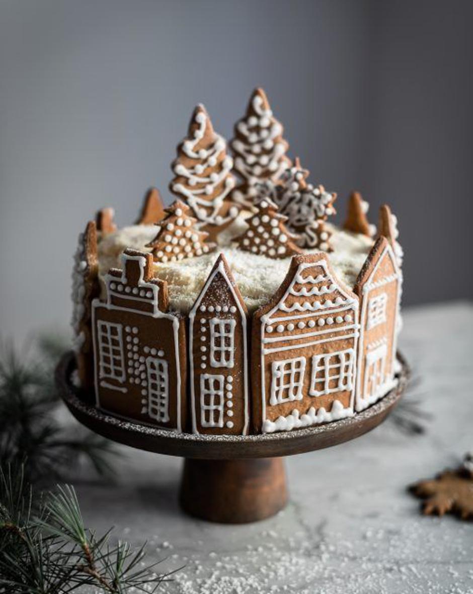 gingerbread torta | Author: Bibby's Kitchen/Pinterest