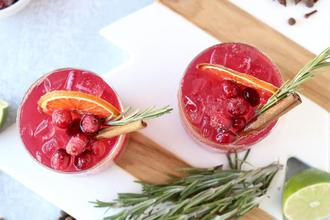 paloma s brusnicama, koktel