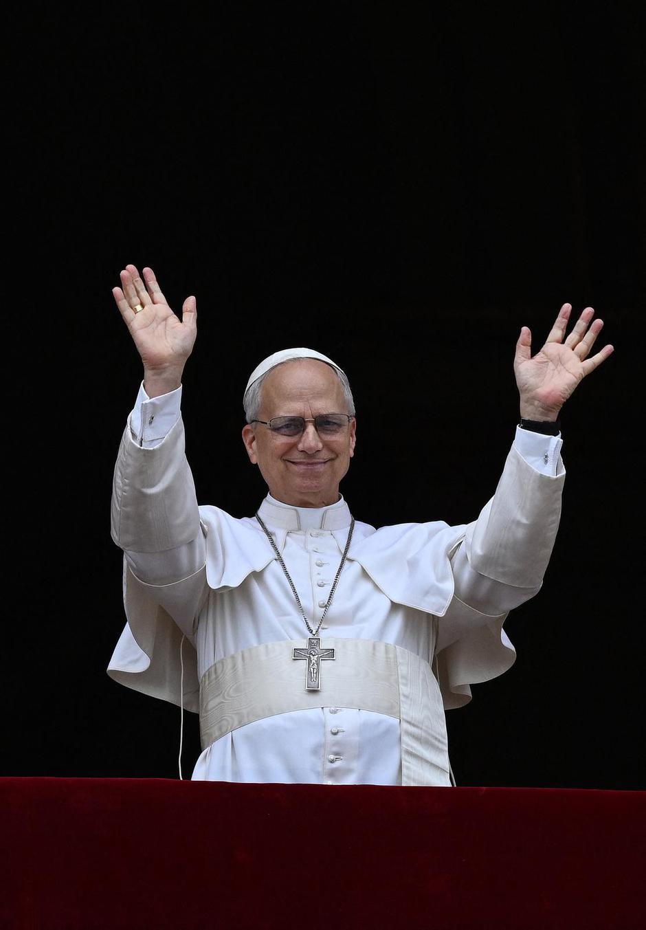 Papa Leo XIV vodi svoju prvu molitvu Regina Caeli | Author: Vandeville Eric/ABACA/ABACA