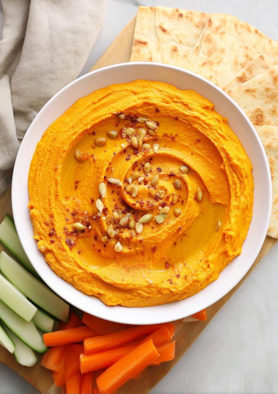 humus od mrkve | Author: Spooning and Forking/Pinterest