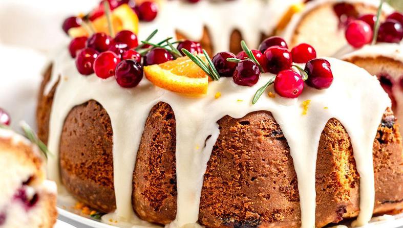 blagdanski kuglof s brusnicama i začinima