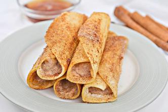 Hrskave tortilja rolice sa cimetom