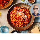 stanley tucci, tjestenina sa slanutkom