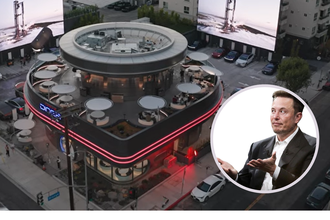 elon musk, tesla diner