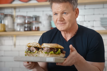 gordon ramsay, sendvič od steaka