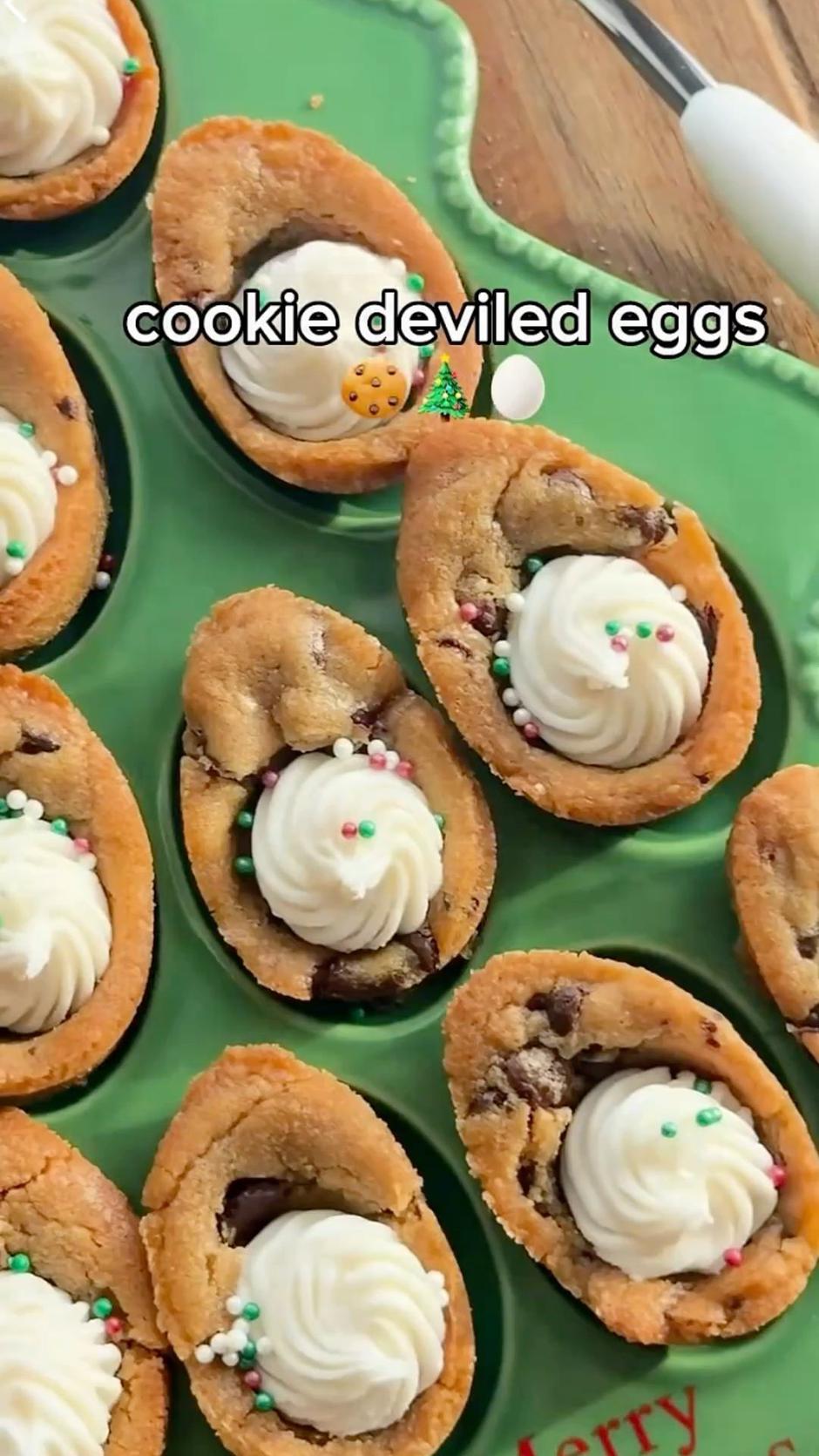 devilled eggs cookies | Author: Megan Myers/Pinterest