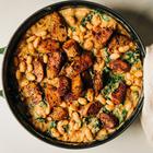 tavica s bijelim grahom i dimljenom kobasicom