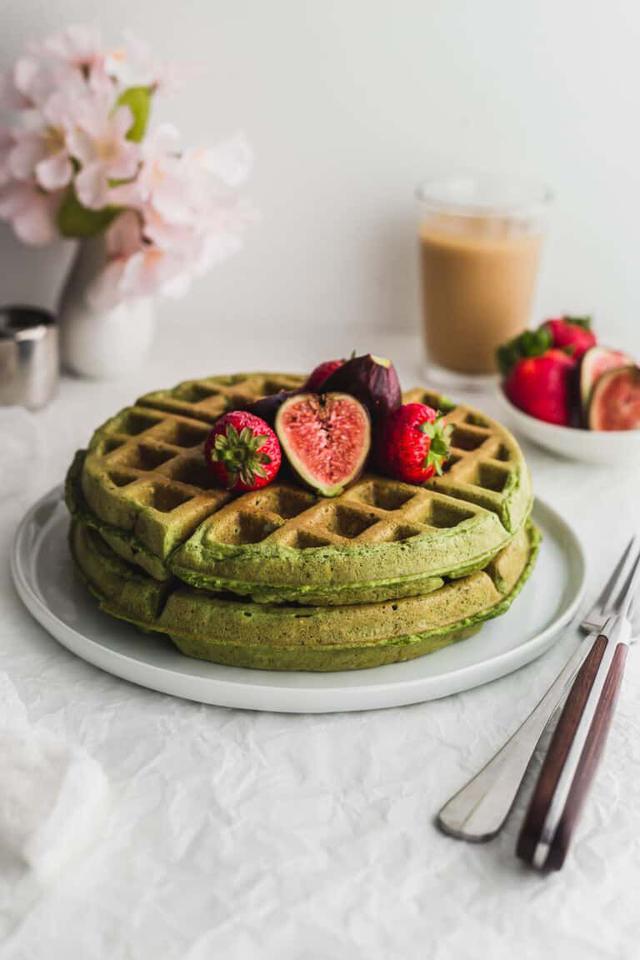 matcha vafli