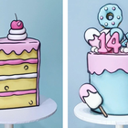 Cartoon cakes